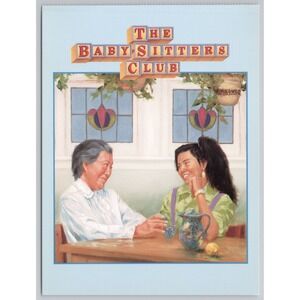 Vintage 1991 The Babysitters Club Postcard Claudia and the Sad Good-bye 26 Book
